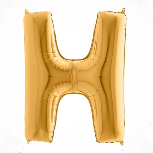 (N) Foil H Letter/Gold