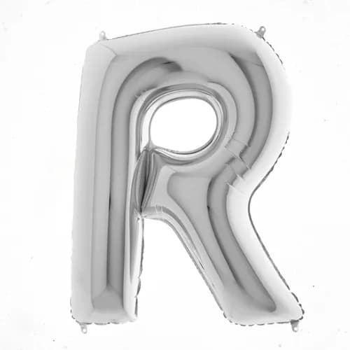 (N) Foil R Letter/Silver