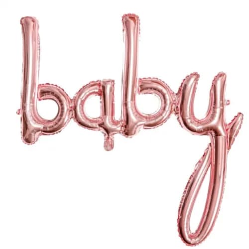 Baby Pink Foil Balloon