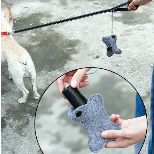 Dog Waste Bag with poop bags and refill