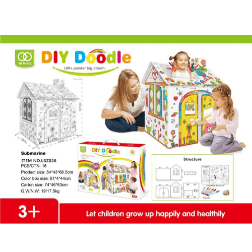 Diy Doodle Creative House