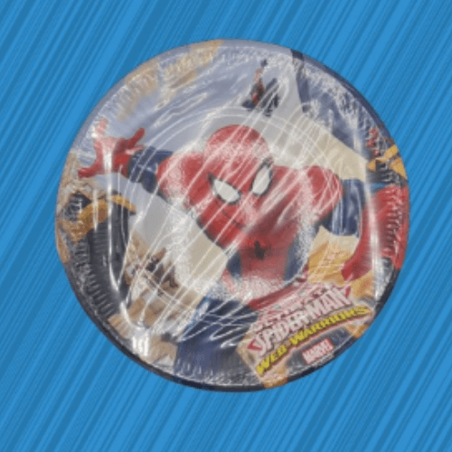 Paper Plates 19.5Cm 8Pcs - Spiderman