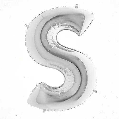 (N) Foil S Letter/Silver