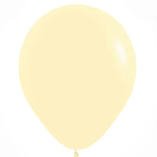 Pastel Matte Balloon Yellow