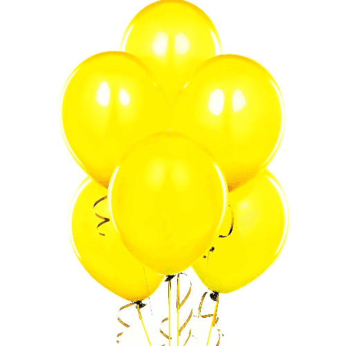 Yellow Common Balloons