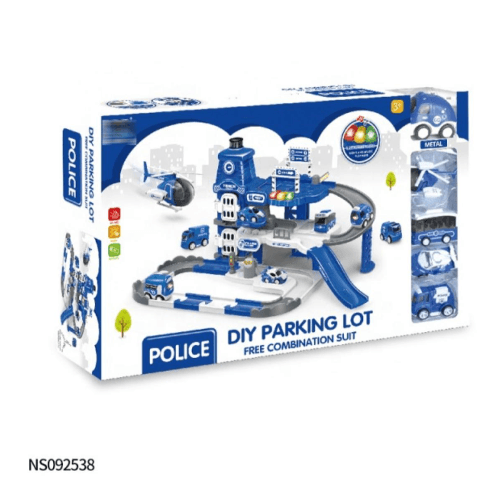 Police Station Parking Lot