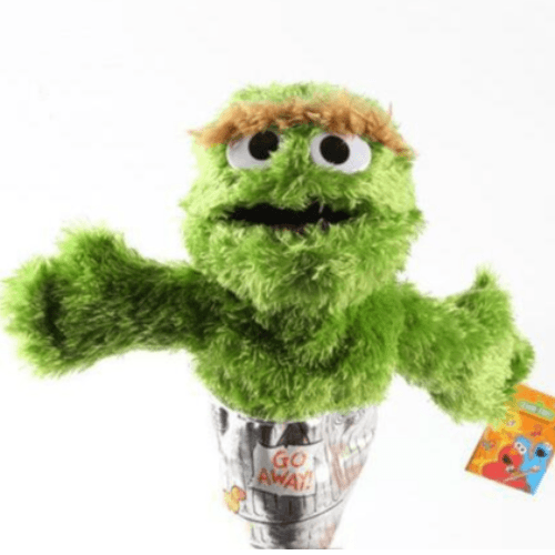 Oscar From Sesame Streets 30 Cm
