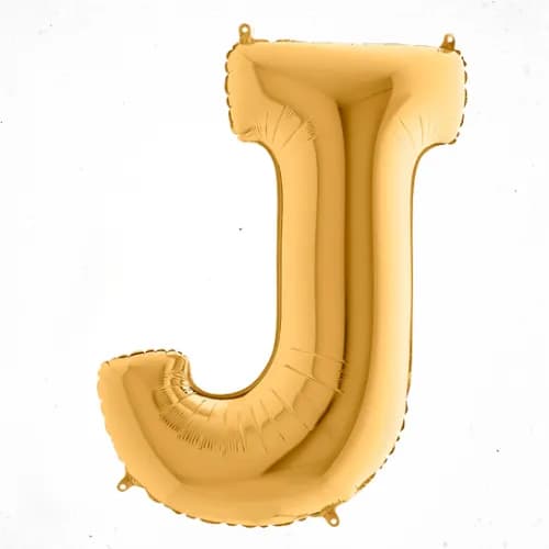 (N) Foil J Letter/Gold