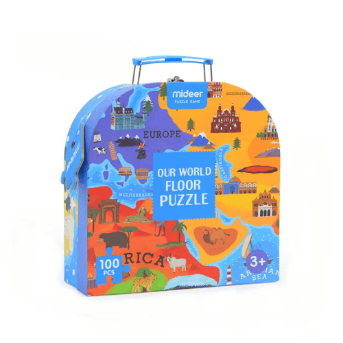 Gift Box Puzzle- Our World