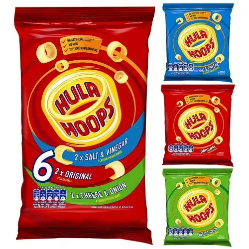 Hula Hoops Variety Pack 6X24G