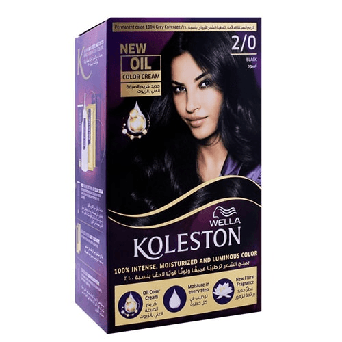 Wella Koleston 100% Intense Moisturized And Luminous Color Black