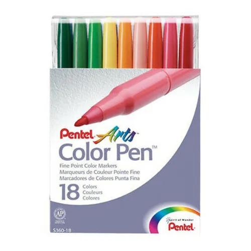 Clr Pen Pentel S360-18