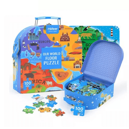 Gift Box Puzzle- Our World