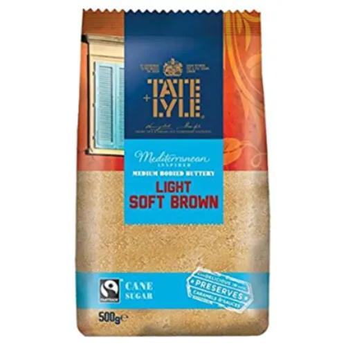 Tate+Lyle Light Brown Sugar 500Gm