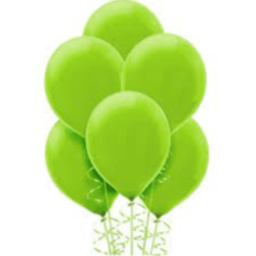 Light Green Common Balloons
