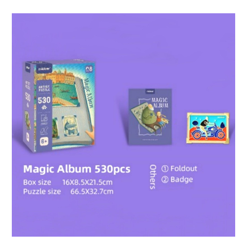 Alison Jay Imagine Puzzles-Magic Album