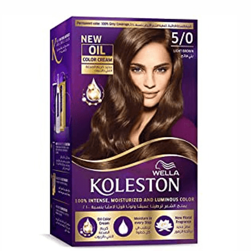 Wella Koleston 100% Intense Moisturized And Luminous Color Light Brown