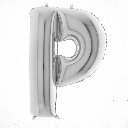 (N) Foil P Letter/Silver