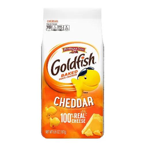 P/Farm Cheddar Gold Fish 6.6 Oz.