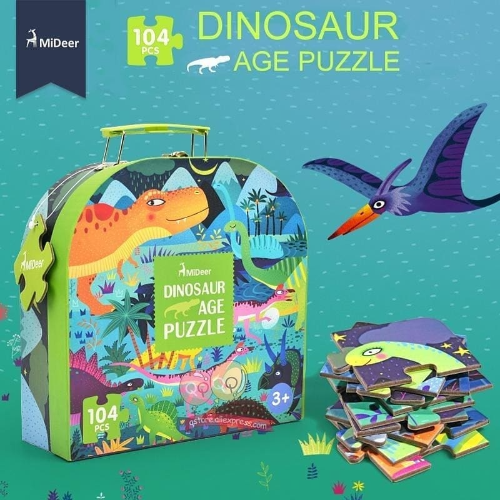 Gift Box Puzzle-Dinosaur Age