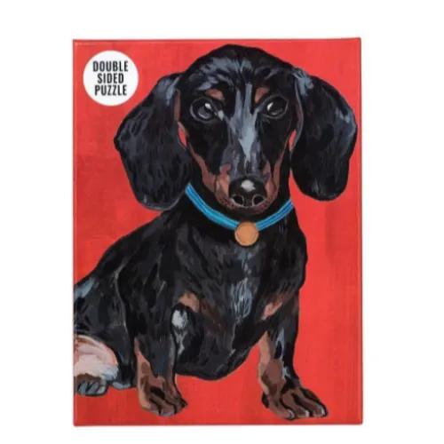 Double Sided Dachshund Jigsaw Puzzle