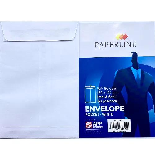 adhesive envelope envelopes 152x102 mm 80 gm white 50 envelopes - 3288