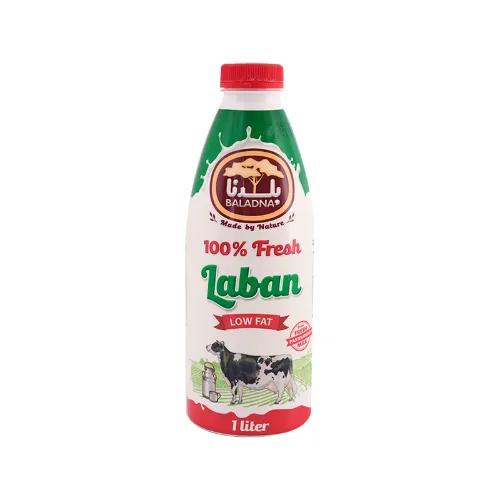 Baladna Fresh Laban Low Fat 1Ltr