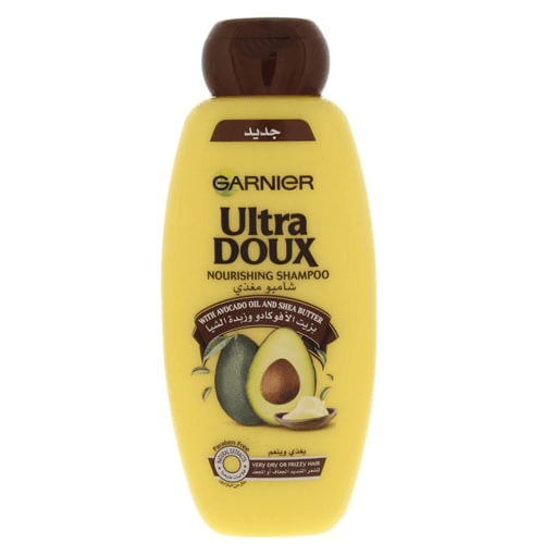 Garnier Ultra Doux Nourishing Shampoo With Avocado Oil And Shea Butter 400 Ml