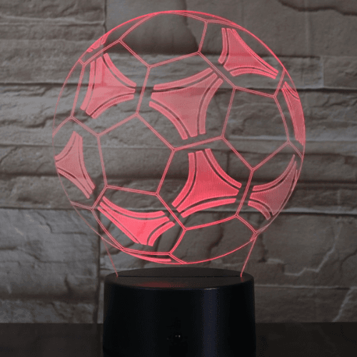 3D Football Lamp 7 Lights