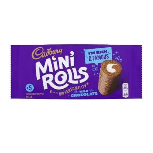 Cadburys Chocolate Mini Roll 27Gm 5Pc