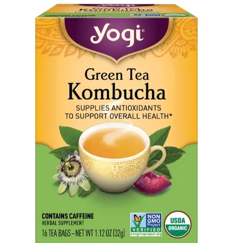 Yogi Green Kombucha Tea Bags 16S