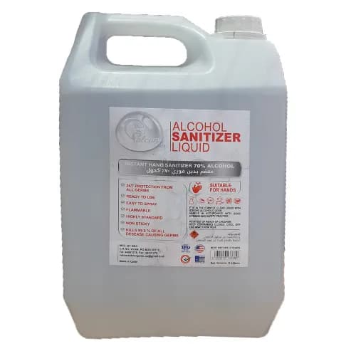 Sanitizer Hig Quality 70% 5 Ltr