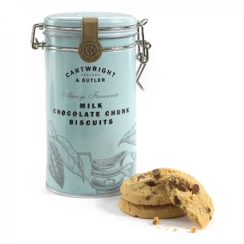 C&B Milk Chocolate Chunk Biscuits in Tin 200g