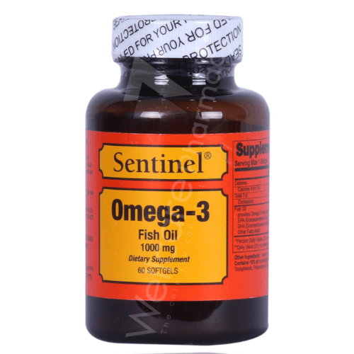 sentinel omega 3 fish oil 1000mg