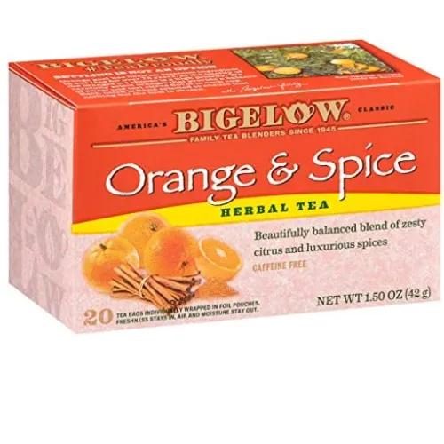 Bigelow Tea Bag Orange&Spice Herbal 20'S