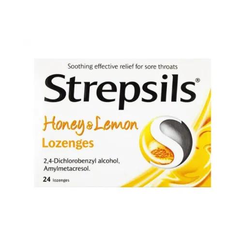 Strepsils Honey Lemon Lozenges 24S