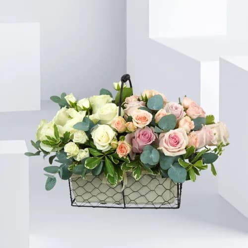 Classy Vintage Net Basket - 2046