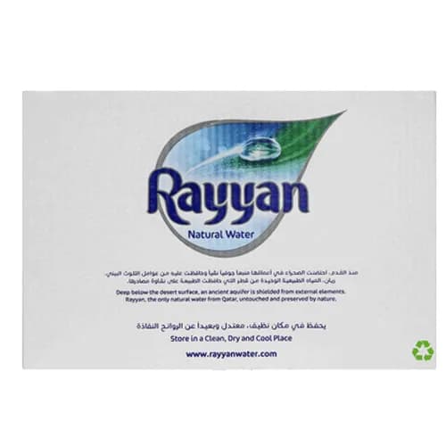 Water Rayyan 200 Ml 24 Pcs Plastic