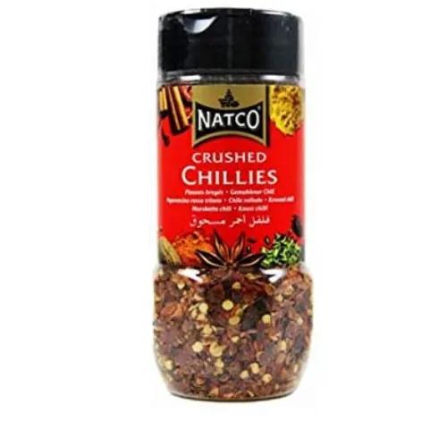 Natco Crushed Chillies Btl 80Gm