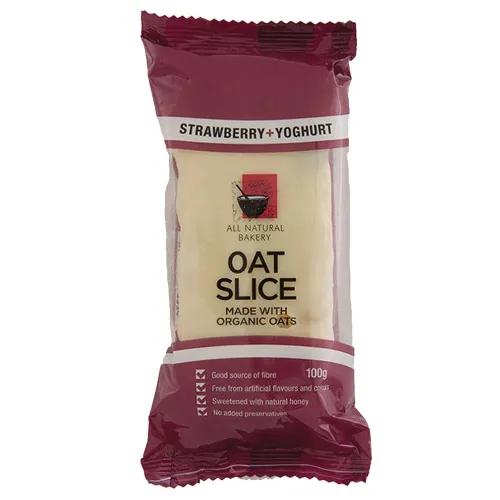 Anb Strawberry Yoghurt Oat Slice 100Gr