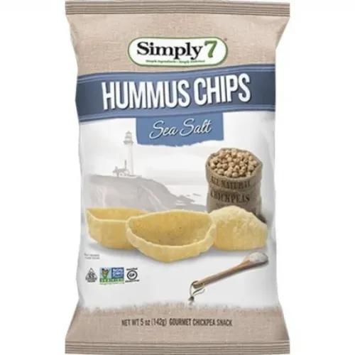 Simply7 Chips Hummus Sea Salt 4.6Oz