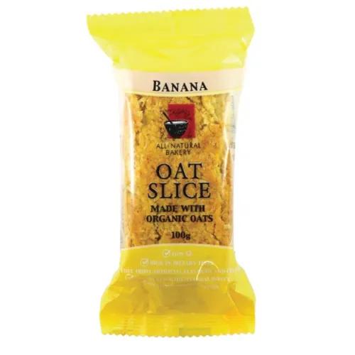 Anb Banana Oat Slice 100Gr