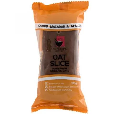 Anb Carob Macadamia & Apricot Oat Slice 100Gr