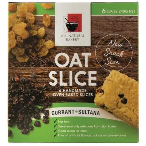 Currant & Sultana Hand Made Oat Slice 240Gr