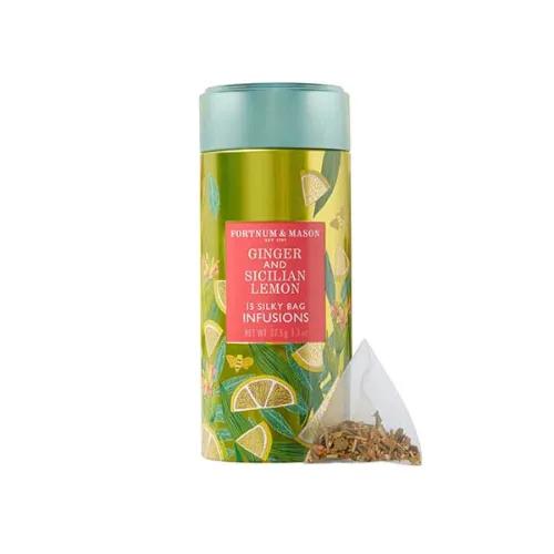 Fortnum & Mason Ginger & Sicilian Lemon Infusion Tea Bags 37.5G FTM110BEV00008