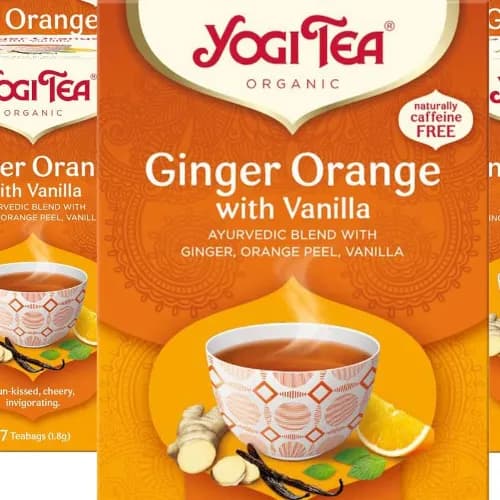 Yogi Ginger Orange With Vanilla Tea 1730.6G