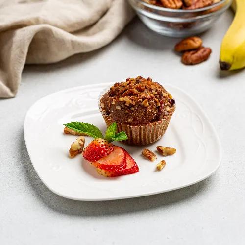 Maple Pecan Banana Muffin