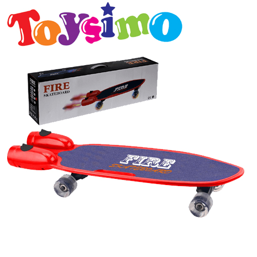 Skateboard with spray 1568