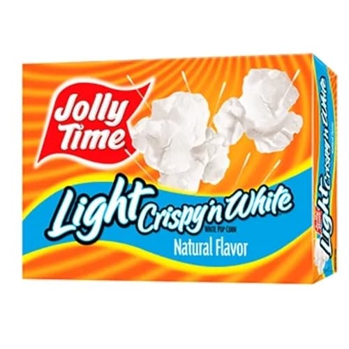 Jolly Time Popcorn Light Crispy N White Microwave Popcorn