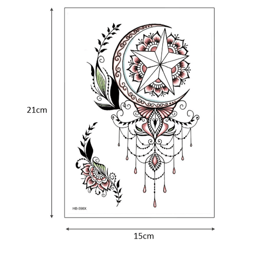 Temporary Tattoo Hb-598x